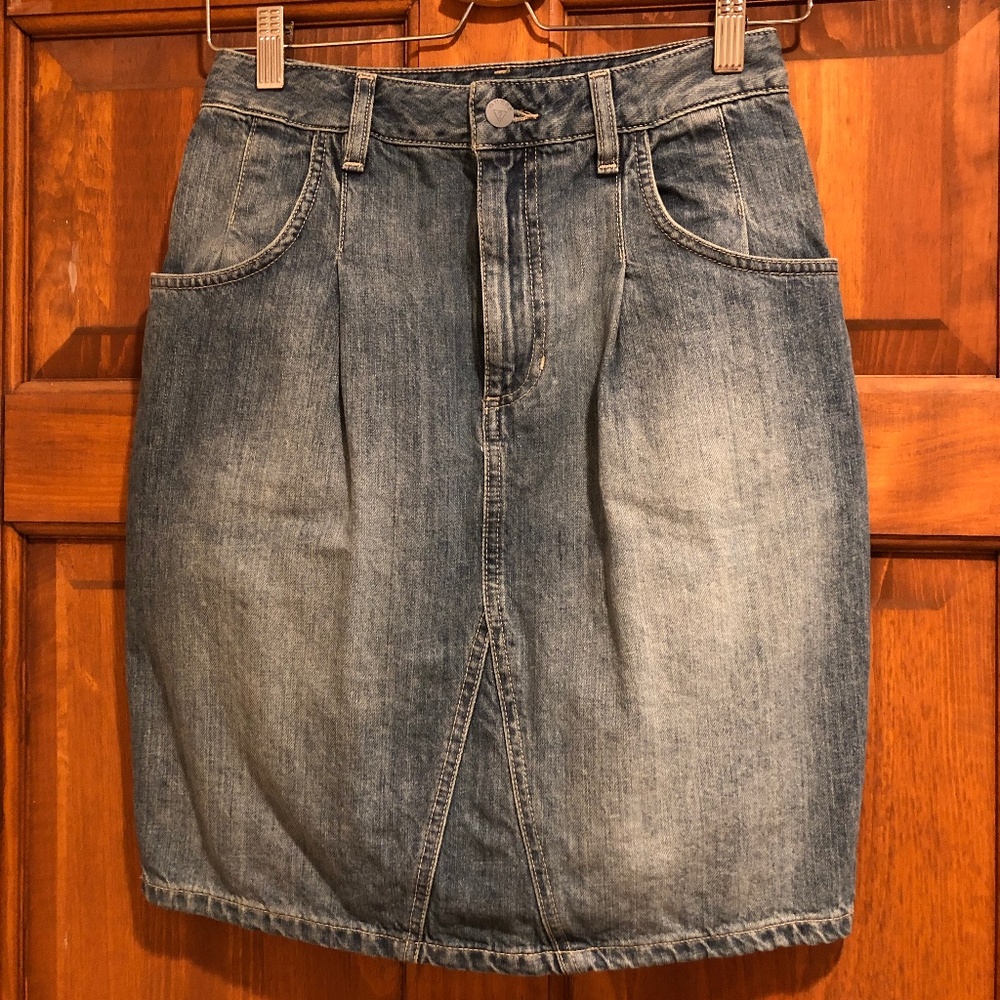 Guess Denim Pencil Skirt - Blue